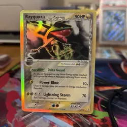 Rayquaza 13/113 Holo Rare Delta Species Pokemon English MP 🔥 - Image 2