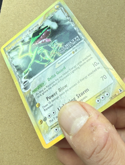 Rayquaza 13/113 Delta Species Reverse Holo Rare Pokemon TCG Nintendo - Image 3