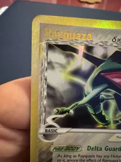 Rayquaza Ex Delta Species Reverse Holo Stamped 13/113 MP/HP Pokemon Card - Image 4