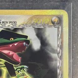 Rayquaza 13/113 EX Delta Species Stamped Reverse Holo Pokemon (HP) Clean Holo - Image 5