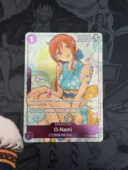 O-Nami (Illustration Box Vol.1) OP05-062 One Piece Promotion Cards Foil NM - Image 1