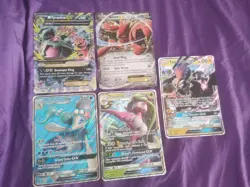 Jumbo Pokemon Promo Cards. Tsareena, Scizor, M Tyranitar, Tapu Koko, Primarina - Image 1