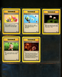 1999 Pokemon FOSSIL SET Unlimited Edition COMPLETE Uncommon Common Cards Lot NM - Image 5