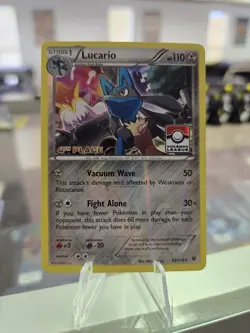 Lucario - (Pokemon League) [4th Place] 063/124 League & Championship Cards... - Image 1
