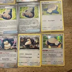 Lot Of 12 Snorlax Pokemon Cards - Image 4