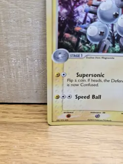 Magneton 48/113 EX Delta Species Reverse Holo Stamped Pokemon Card TCG - Image 5