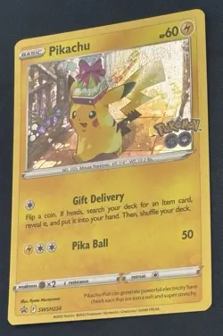 Pikachu SWSH234 Sword & Shield Promo Cards Holo Pokemon Single (Swirl) - Image 4