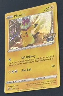 Pikachu SWSH234 Sword & Shield Promo Cards Holo Pokemon Single (Swirl) - Image 5
