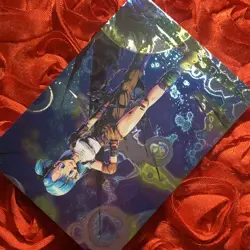 Bulma DRAGON BALL Z STARLIGHT Goddess Waifu Anime ACG Holo Girl Card - Image 3