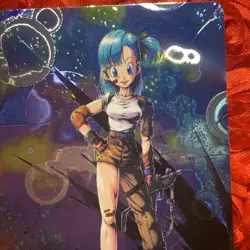 Bulma DRAGON BALL Z STARLIGHT Goddess Waifu Anime ACG Holo Girl Card - Image 5
