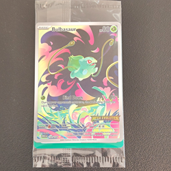 Bulbasaur 133/132 Misc Cards & Products IR Stamped Holo EN 80 HP Pokemon - Image 1