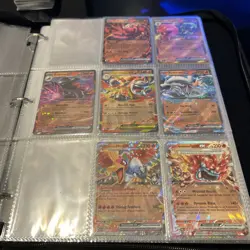 Pokemon Binder Collection 150-200 cards 95% NM - Image 3
