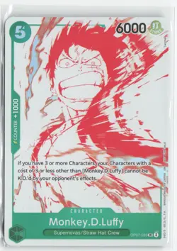 Monkey.D.Luffy - (3rd Anniversary Treasure Campaign Pack) OP07-033 One Piece - Image 1