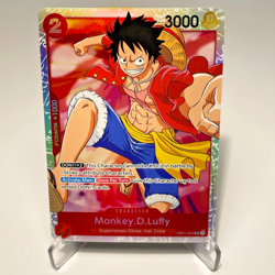 One Piece Card Game – Monkey D. Luffy – OP01-024 – SR – English – NM - Image 1