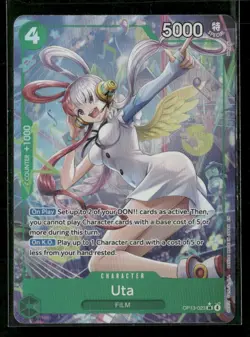 Uta (Alternate Art) OP13-023 SR Carrying On His Will One Piece Foil NM - Image 1