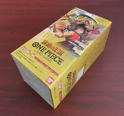 One Piece Card Game Ccg Op-04 Kingdoms Of Intrigue Japanese Booster Box Sealed - Image 2