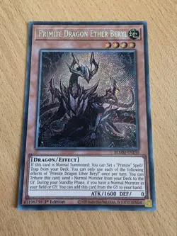 Primite Dragon Ether Beryl - BLMM-EN130 - Secret Rare 1st Edition - Image 1