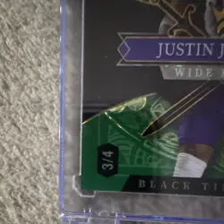 Wild Card 2023 5 Card Draw Stacked Deck Black Tie Justin Jefferson King 3/4 - Image 2