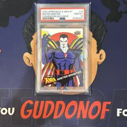 💎PSA 10 GEM MINT 2024 Upper Deck X-Men '97 SDCC Exclusive MISTER SINISTER #14 - Image 1