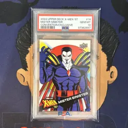 💎PSA 10 GEM MINT 2024 Upper Deck X-Men '97 SDCC Exclusive MISTER SINISTER #14 - Image 2