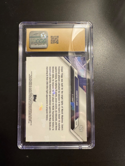 Cooper Flagg 2024-25 Bowman University Now #101 RC CGC 10 Pristine Black Label - Image 2