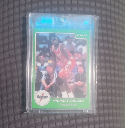 Star Co. 1984 Gatorade Michael Jordan Chicago Bulls Insert Card #7 - Image 1