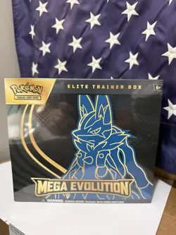 Pokemon TCG Mega Evolution Lucario Elite Trainer Box ETB NEW FACTORY SEALED - Image 2