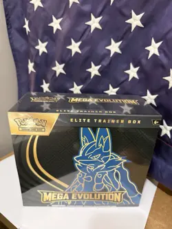 Pokemon TCG Mega Evolution Lucario Elite Trainer Box ETB NEW FACTORY SEALED - Image 4