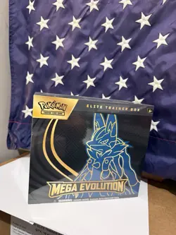 Pokemon TCG Mega Evolution Lucario Elite Trainer Box ETB NEW FACTORY SEALED - Image 5