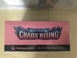 Pokemon Center Mega Evolution Chaos Rising ETB Elite Trainer Box Sealed - Image 3