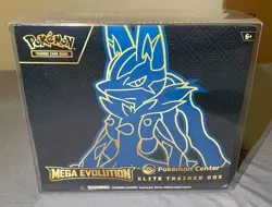 2025 Pokemon Mega Evolution Pokemon Center Elite Trainer Box ETB Sealed set of 2 - Image 3