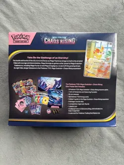 Pokemon Mega Evolution Chaos Rising Elite Trainer Box ETB Sealed Minor Box Wear - Image 2