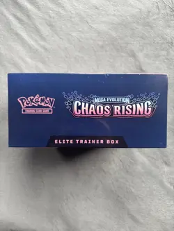 Pokemon Mega Evolution Chaos Rising Elite Trainer Box ETB Sealed Minor Box Wear - Image 3
