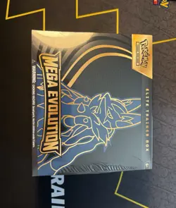 Pokemon Mega Evolution Lucario Sealed Elite Trainer Box (ETB) - Image 1