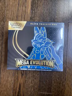 Pokemon TCG Mega Evolution Elite Trainer Box ETB Mega Lucario Factory Sealed - Image 1