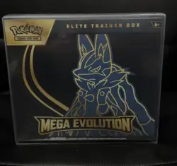 Pokemon TCG Mega Evolution Lucario Elite Trainer Box ETB Sealed - Image 1