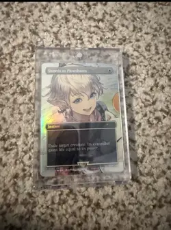 Swords To Plowshares (Borderless) Final Fantasy Foil Promo - FFXIV MTG - NM - Image 1