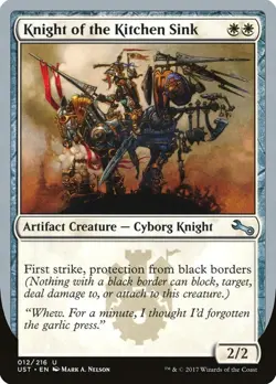 Knight of the Kitchen Sink (A) - 12 - Unstable - NM - Image 1