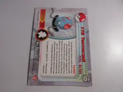 Tentacool Holo Topps Pokemon Card Played - Image 2