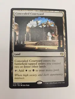 MTG - KLD - Concealed Courtyard Near Mint #245 - Image 1