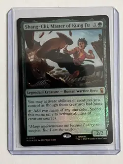 2026 Shang-Chi, Master of Kung Fu 187 MTG MSH Marvel Super Heroes Foil NM - Image 1