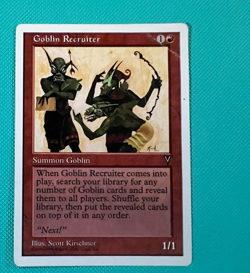 Goblin Recruiter - Anthologies - MTG - Magic the Gathering - Image 1