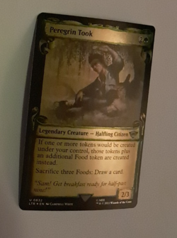 Peregrin Took Showcase Scrolls FOIL NM/M LOTR Lord of the Rings MTG - Image 1