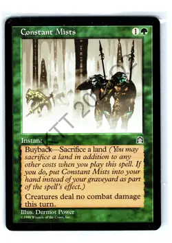 Constant Mists # Uncommon Stronghold MTG NP Near Mint or Better - Image 1