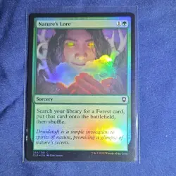 Nature's Lore CLB 244/361 Foil Common Green Sorcery 2022 - Image 1