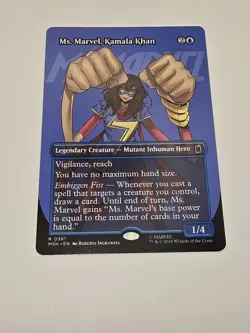 Ms. Marvel, Kamala Khan (Borderless) Marvel Super Heroes Regular - Image 1