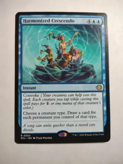 Harmonized Crescendo 54 R Lorwyn Eclipsed Magic: The Gathering Near Mint - Image 1