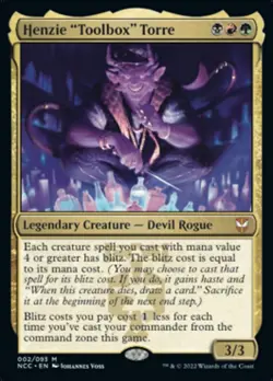 MTG - Henzie "Toolbox" Torre [Streets of New Capenna Commander] - Image 1
