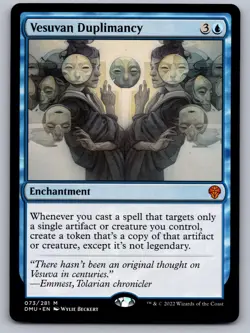 Vesuvan Duplimancy 73 Mythic Dominaria United Magic: The Gathering Near Mint - Image 1