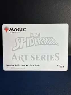 Symbiote Spider-Man Art Card - Marvel’s Spider-Man Art Series - Image 2